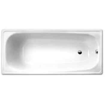 Ванна стальная Classic White Wave 170х75см с ножками
