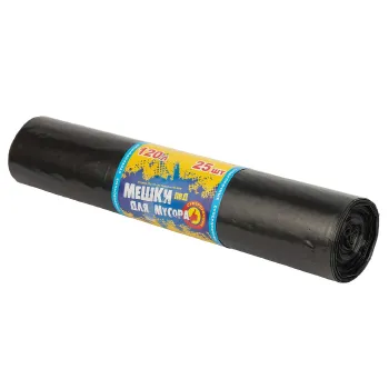 Мешки для мусора 120л 25шт